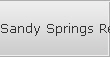 Sandy Springs Recovery